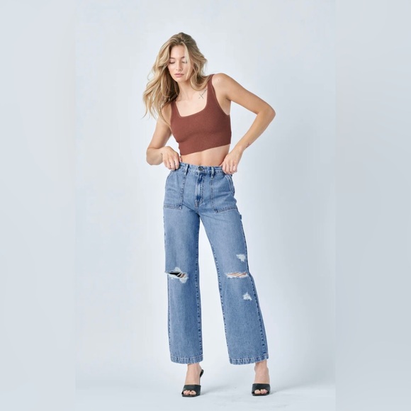 “THE LOGAN” UTILITY POCKET CARPENTER JEAN by Hidden - Picture 1 of 5